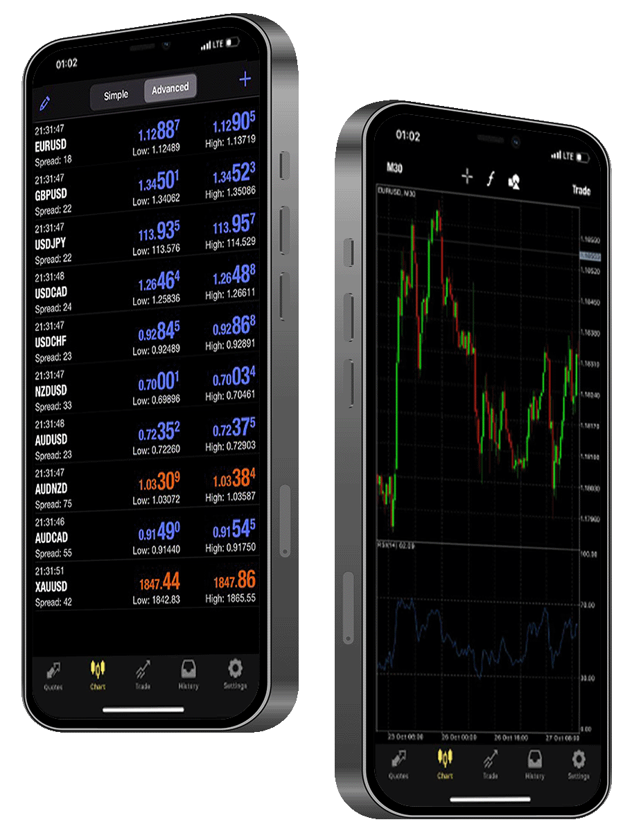 Demo Company platform on mobile